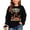 Black, variant on Venzia Women Cute Fall Sweatshirt, Retro Pumpkin Black Cat Cartoon Graphic Crewneck Casual Autumn Pullover Top