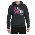 thumbnail image 2 of Faith Jesus Believe Awareness Unisex Graphic Hoodie Sweatshirt, Heather Black, Small, 2 of 3