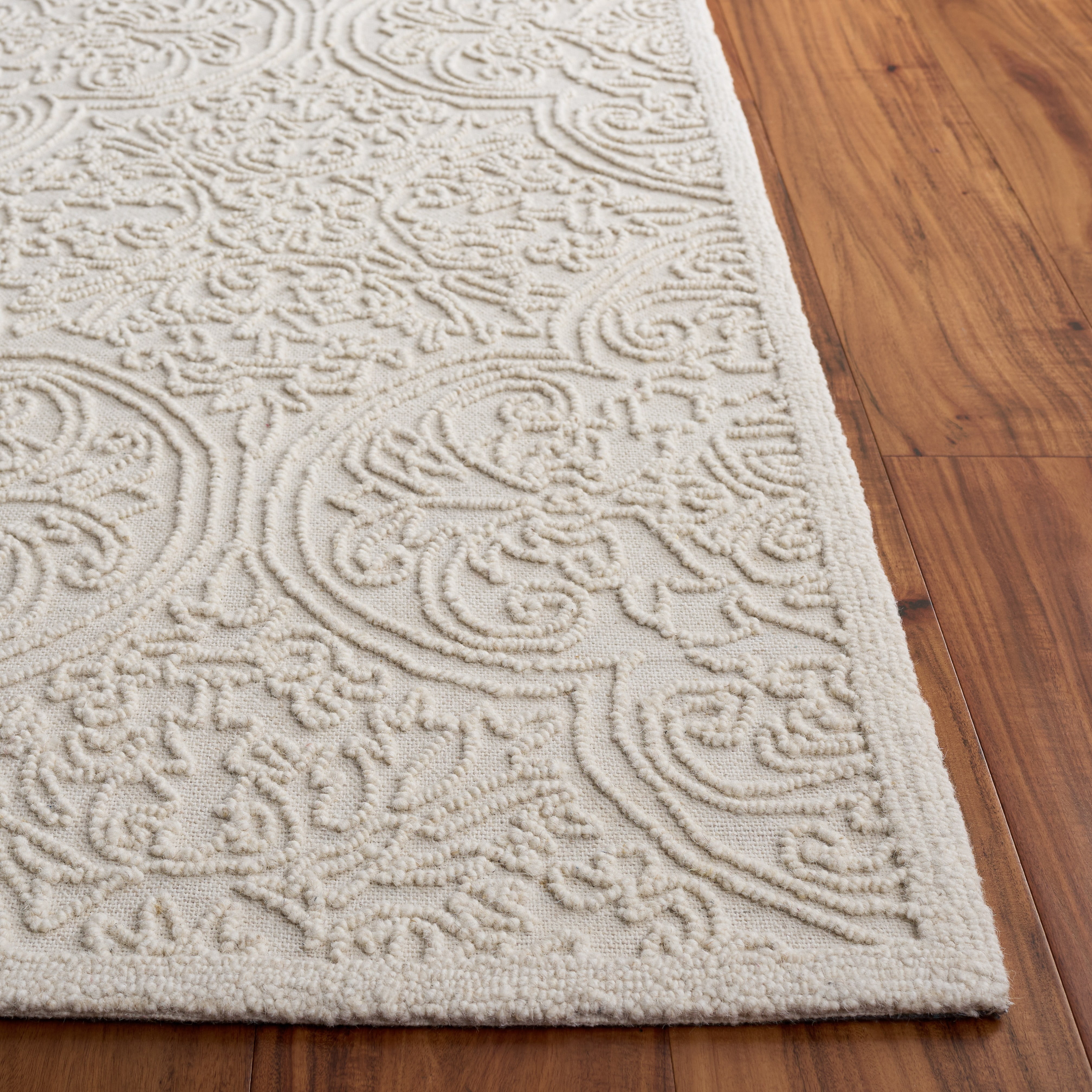 Safavieh Trace Burton Geometric Area Rug, Ivory, 10' x 10' Square