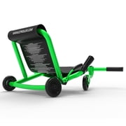 EzyRoller: Classic - Green - Ride-On Scooter, Cambering Motion, Pedal Free Cart, Hand Brakes, Extendable Frame, 154lb Capacity, Kids Ages 4+