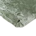 thumbnail image 2 of Efavormart Sage Green Crushed Velvet Fabric Bolt, DIY Craft Fabric Roll - 65"x5 Yards, 2 of 6