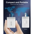 thumbnail image 6 of AILKIN USB C Wall Charger Block,20W PD C Type Wall Chargers Compatible for iPhone 15 Charger Fast Charging Block Charger Plug Power Adapter USB C Brick Cube Box,White, 6 of 7