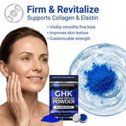 Skin Perfection Ghk-Cu Copper Peptide Powder 99.7% Pure Diy Ghk Powder to Make a Serum for Face Hair Scalp 1g