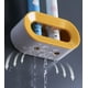 thumbnail image 2 of Soporte para cepillo de dientes eléctrico amarillo, estante sin perforaciones de doble orificio, estante de almacenamiento para cepillos de dientes, organizador de accesorios de baño, 2 of 5