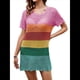 thumbnail image 2 of Traje de Baño de Ganchillo para Mujer 2025, Vestido de Punto de , Ropa de Verano Color del Iris XL, 2 of 10