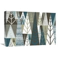 thumbnail image 1 of Global Gallery's 'Geometric Forest' By Michael Mullan Stretched Canvas Wall Art, 1 of 4