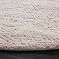 thumbnail image 3 of SAFAVIEH Metro Patricia Distressed Area Rug, Pink/Ivory, 4' x 4' Round, 3 of 8