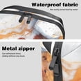 thumbnail image 4 of Marble Travel Organizer Oxford Cloth Waterproof Electronic Organizer Travel Case Multi USB Cable Organizer Phone Charger Case, 4 of 6