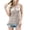 Beige, variant on Timegard Tank Top for Women Square Neck Sleeveless Knit Hollow out Fringe Tassels Tee Summer Fashion