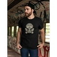 thumbnail image 2 of Mushrooms In Patterns T-Shirt Men -Image by Shutterstock, Male XX-Large, 2 of 4