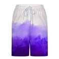 thumbnail image 5 of hotojiny Men's 2 in 1 Athletic Shorts Quick Dry Running Lightweight Sweat Shorts Fashion Tie-Dye Gym Workout Golf Shorts, 5 of 6