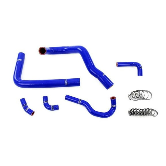 HPS Performance Silicone Radiator & Heater Hose Kit for 1993-2002 Toyota Supra Right Hand Drive 3.0L Turbo 2JZ-GTE JDM Non VVT-I, Blue