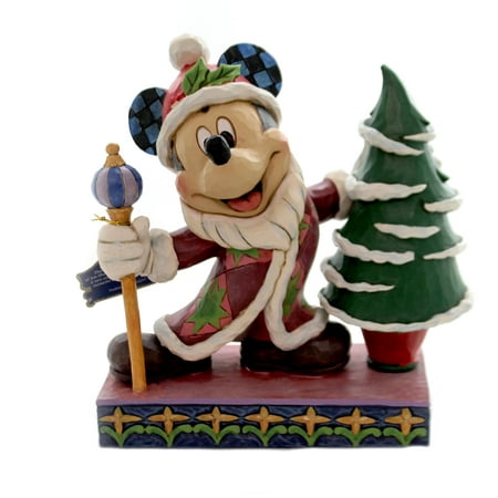 Jim Shore JOLLY OL' ST. MICK Polyresin Mickey Christmas Tree