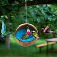 thumbnail image 4 of Clearance dongrere Hanging Coconut Bird House,Natural Coconut Fiber Shell Bird Nest for Parrot Parakeet Lovebird Finch Canary,Coconut Hide Bird Swing Toys,Bird Cage Accessories,Pet Bird Supplies, 4 of 5