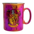 thumbnail image 2 of Tarro Iridiscente Mega Jumbo para Bebidas Calientes, Modelo Escudo Gryffindor, Harry Potter, Taza Coleccionable, 790 ml, Rojo, 2 of 5