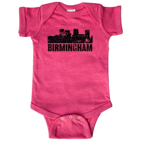 

Inktastic Birmingham Skyline Grunge Gift Baby Boy or Baby Girl Bodysuit