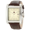 thumbnail image 1 of Tommy Hilfiger Men's 1710318 Beige Dial Brown Leather Strap Quartz Watch, 1 of 4