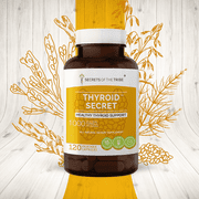 Secrets of the Tribe Thyroid Secret Capsules Dietary Supplement, Natural Herb Blend, Made from Oatstraw, Horsetail, Broccoli, Echinacea, Ashwagandha, Kelp 120 Count