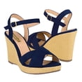 thumbnail image 1 of SANDALIAS DAMA STYLO 9021 SUEDE AZUL Stylo 9021, 1 of 4