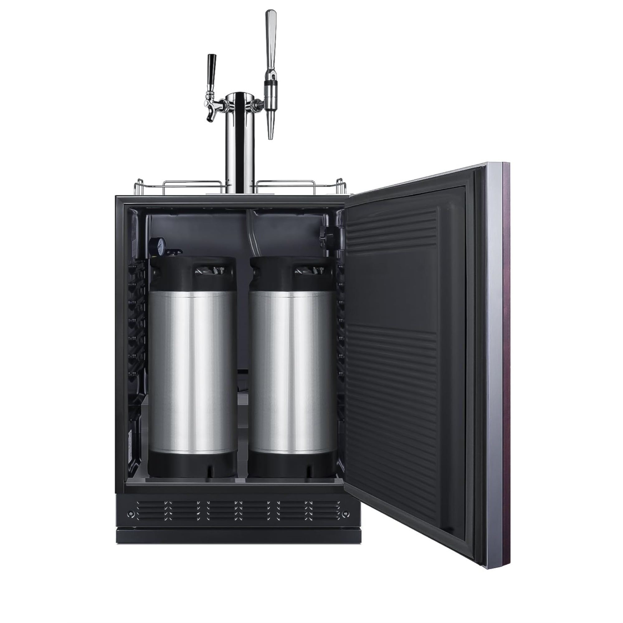 24" Wide Cold Brew/Nitro Kegerator (Panel Not Included)