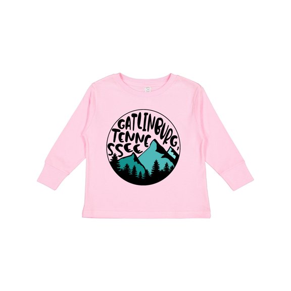 Inktastic Gatlinburg, Tennessee Mountains Boys or Girls Long Sleeve Toddler T-Shirt