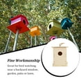 thumbnail image 3 of Caja de madera para comedero de pájaros Wosthever Accesorio para manualidades sin terminar, 3 of 6