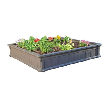 Lifetime Outdoor Raised Garden Bed (1 Bed, No Enclosure) - 60065