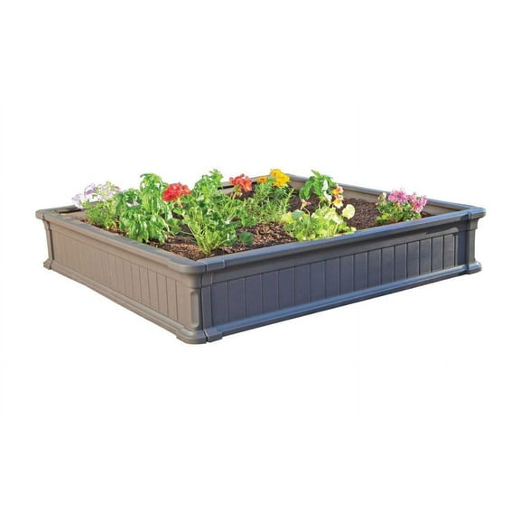 Lifetime Outdoor Raised Garden Bed (1 Bed, No Enclosure) - 60065