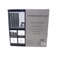thumbnail image 2 of Nueva Spa 5 Piece Bath Set Meriden Grey, 2 of 2