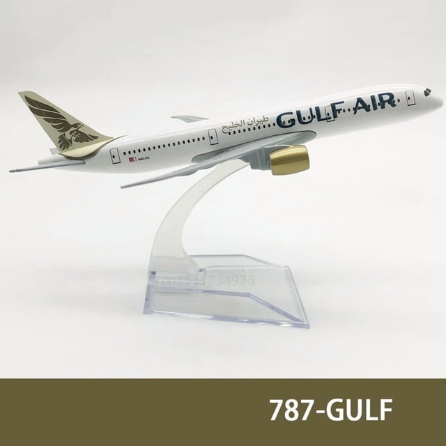 6Inch 15CM Boeing 737 747 757 767 777 787 Diecast Airplane Model For Gift Collection,787 GULF