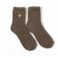 thumbnail image 2 of Vorkoi Womens Mens Fuzzy Socks Fleece Fluffy Cabin Plush Warm Sleep Soft Cozy Winter Adult Socks, 2 of 4