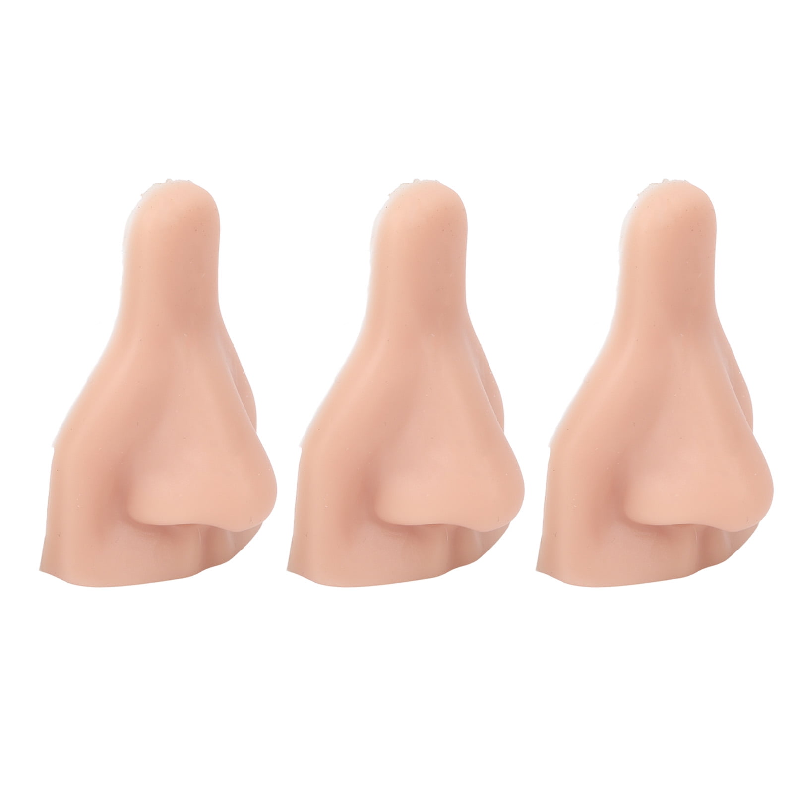 Human Nose Model, Silicone Nose Model Reusable Soft Flexible Simulation