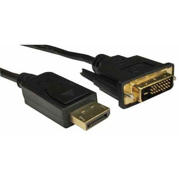 PRO SIGNAL - DisplayPort Male to DVI-D Male Lead, 3m Black