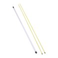 thumbnail image 1 of S SERENABLE 2 Pieces Golf Alignment Sticks Alignment Rods for Full Swing Practice Aiming Yellow, 1 of 9