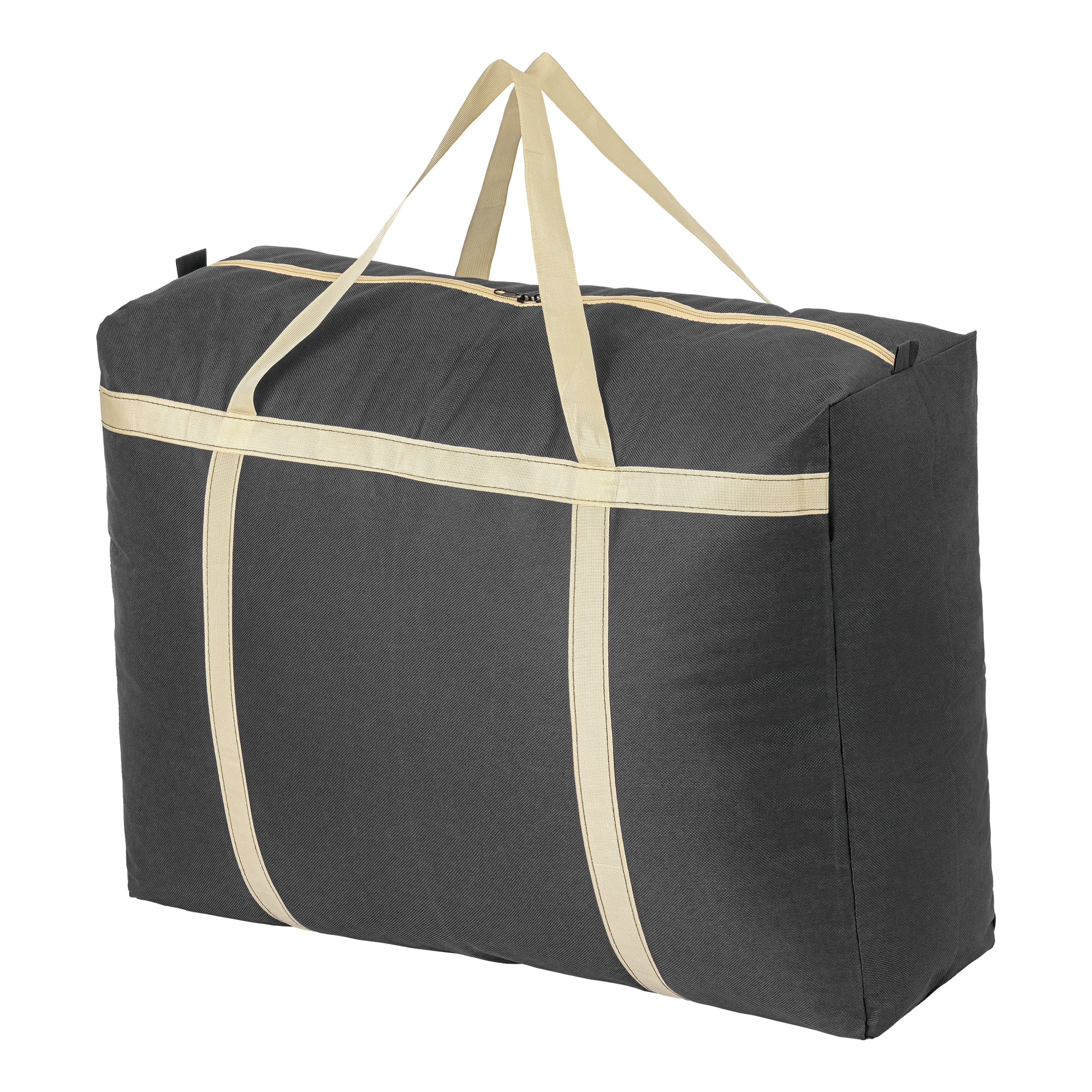 Unique Bargains Foldable Storage Bags for Organizing Clothing Black 30.7 x9.8 x21.7