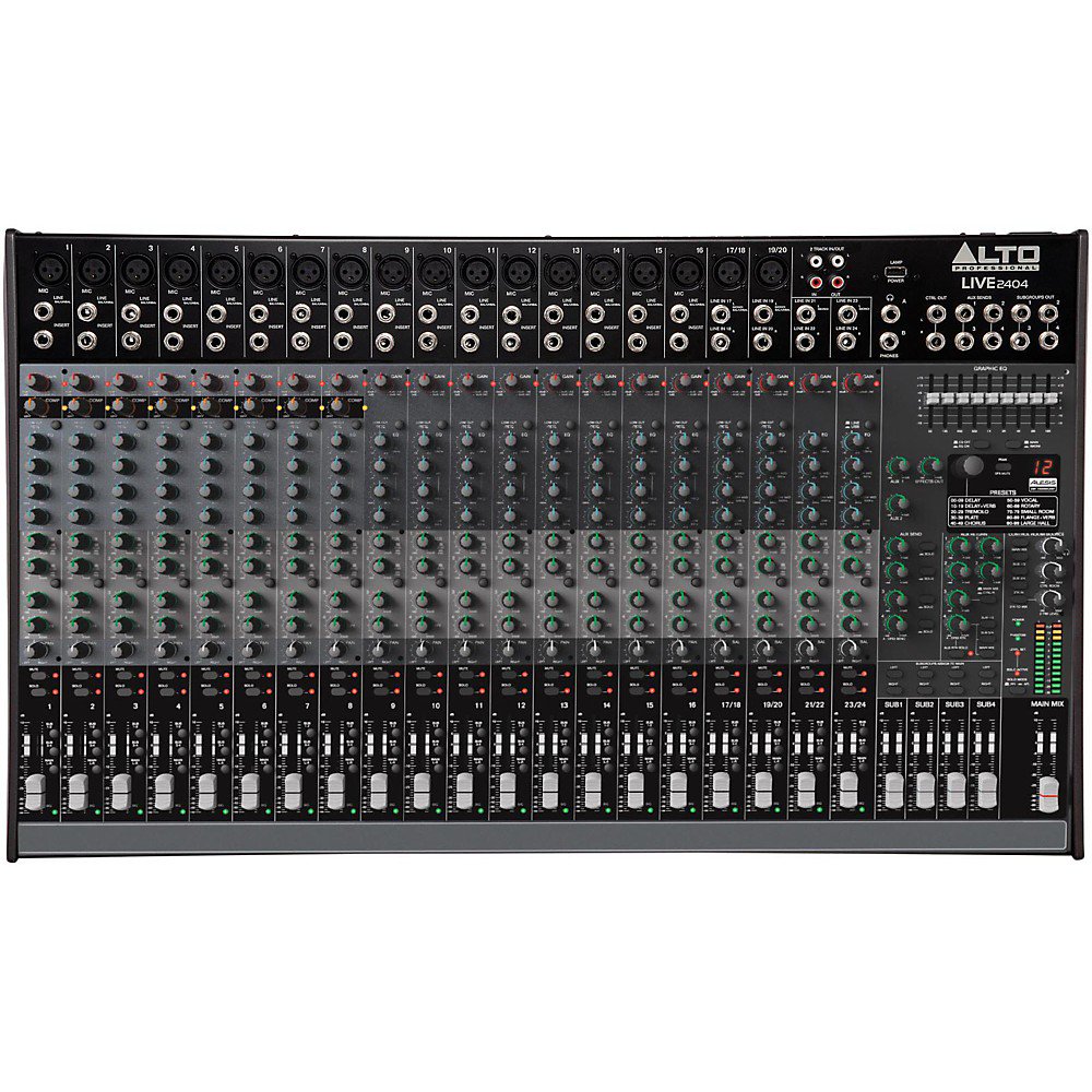 Alto LIVE 2404 24Channel 4Bus Mixer