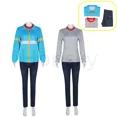 thumbnail image 2 of Movie Stranger Things Max Mayfield Cosplay Costume Sweatshirt Coat Shirt Pants Full Set Halloween Costumes For Women, 2 of 5