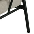 thumbnail image 6 of GDF Studio Kenia Outdoor Club Chairs with Cushions, Aluminum, Beige Black, Set of 2, 6 of 9