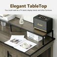 thumbnail image 5 of MCombo Large Wooden Dog Crate Furniture TV Stand 1861 (Brown), 5 of 7