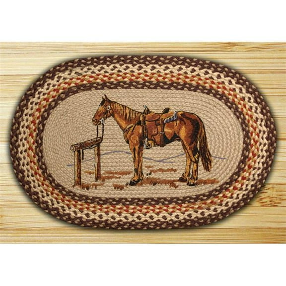 Earth Rugs 65-129H Horse Oval Patch