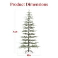 Best Choice Products 7.5ft PreLit Sparse Christmas Tree w/ 300 2in1