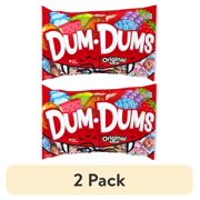 (2 pack) Dum Dums Original Mix Assorted Halloween Lollipops and Suckers, Hard Party Candy Bags, 200 Count