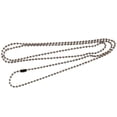 thumbnail image 2 of Craft County 24-inch Metal Beaded Chain – 2 mm Diameter in Your Choice of 6 Awesome Colors! (Gunmetal 10 Pack), 2 of 5
