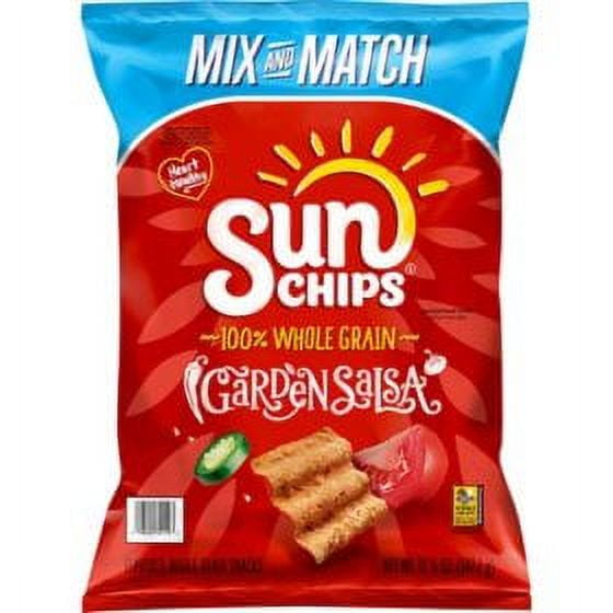 SunChips Garden Salsa Whole Grain Snacks, 12.25 oz.Pack of 2