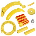 thumbnail image 1 of Electric Scooter Front Rear Mudguard Kit with Side Covers Handbrake Cover Anti-collision Strip for M365/Pro Electric Scooter, 1 of 6