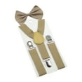 thumbnail image 3 of Conjunto de Tirantes Yinane para Niños con Pajarita Y Pantalones Caqui, 3 of 8