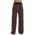 thumbnail image 3 of Just Love Women Buffalo Plaid Pajama Pants Sleepwear (Black Candy Cane, X-Small), 3 of 3