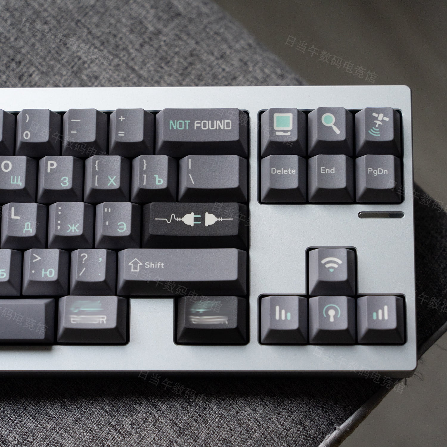 ERROR404 PBT Keycap Full Set, Cherry Profile 5-Side Dye-Sublimation Keycaps for Mechanical Keyboard