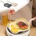 thumbnail image 1 of Ihhxbs Multi-purpose Non-stick Frying Pan, Flat Bottomed Pan, Multi-functional Maifan Stone Cooker, for Breakfast Preparation, Household Cooking, Versatile Kitchen Use, Grey, 1 Pc, 1 of 8