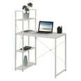thumbnail image 3 of Convenience Concepts Designs2Go Office Workstation Desk with Shelves, 3 of 6